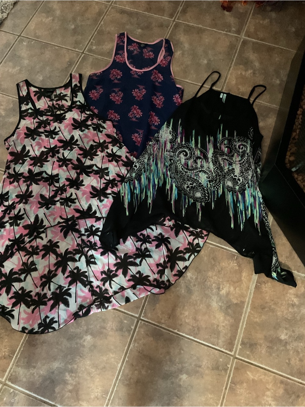 Various Summer Tops.$3.00/ea
